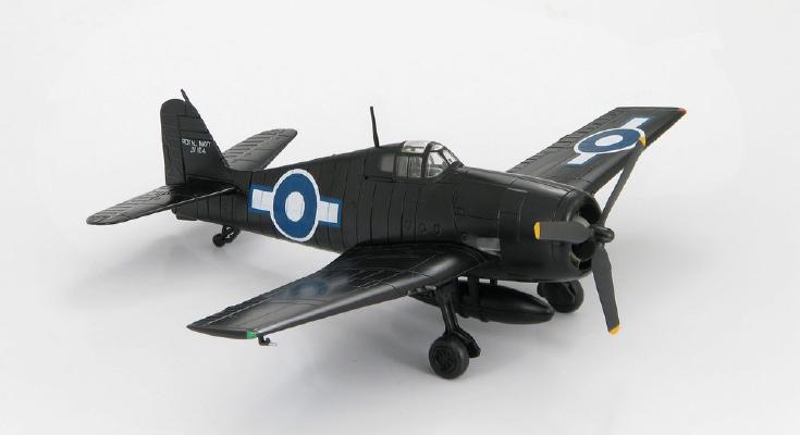 Grumman Hellcat Mk. I JV104 , 885 Squadron HMS Ruler, June 1945, Lt ...