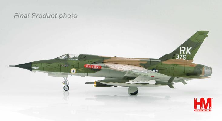 Republic F-105D Thunderchief, Old Crow II 355th TFW, RTAB (Royal Thai ...