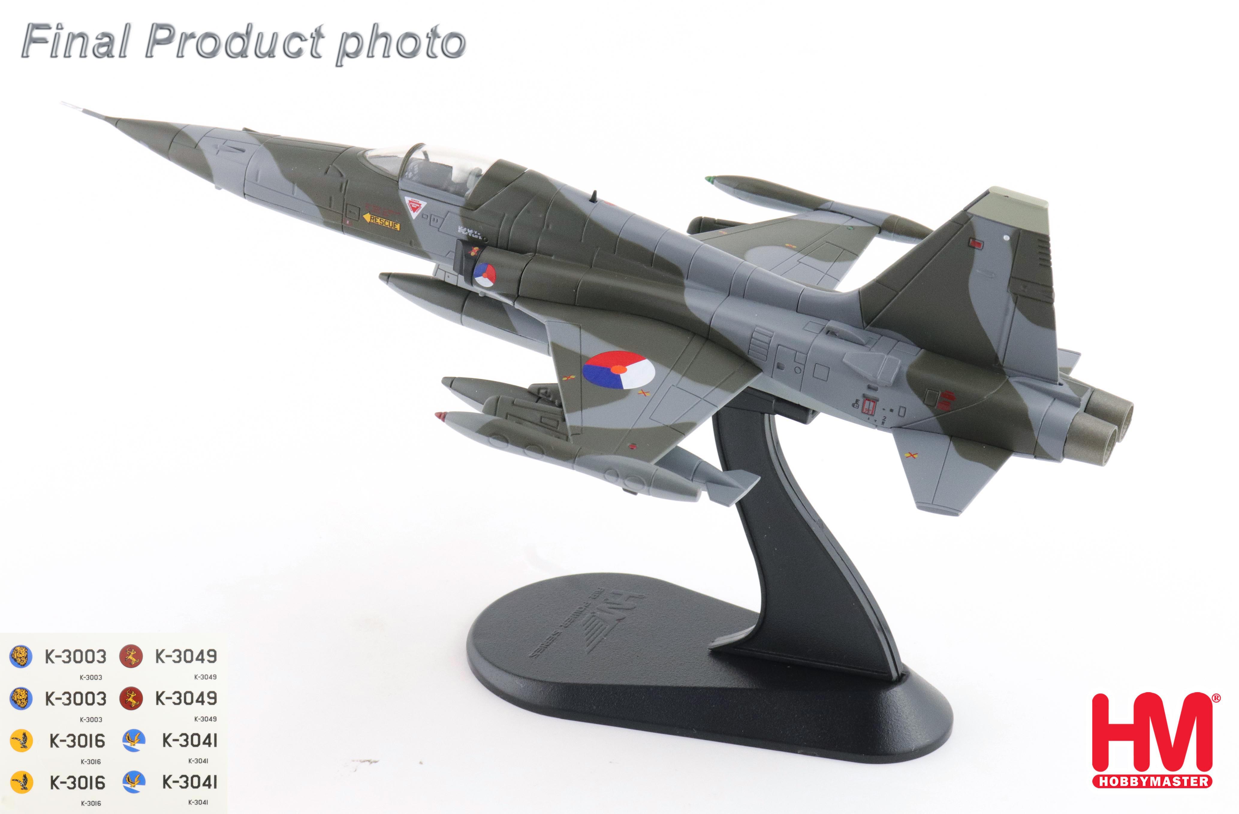 NF-5A Freedom Fighter RNLAF, 1970s (w/ decal for 5 planes)