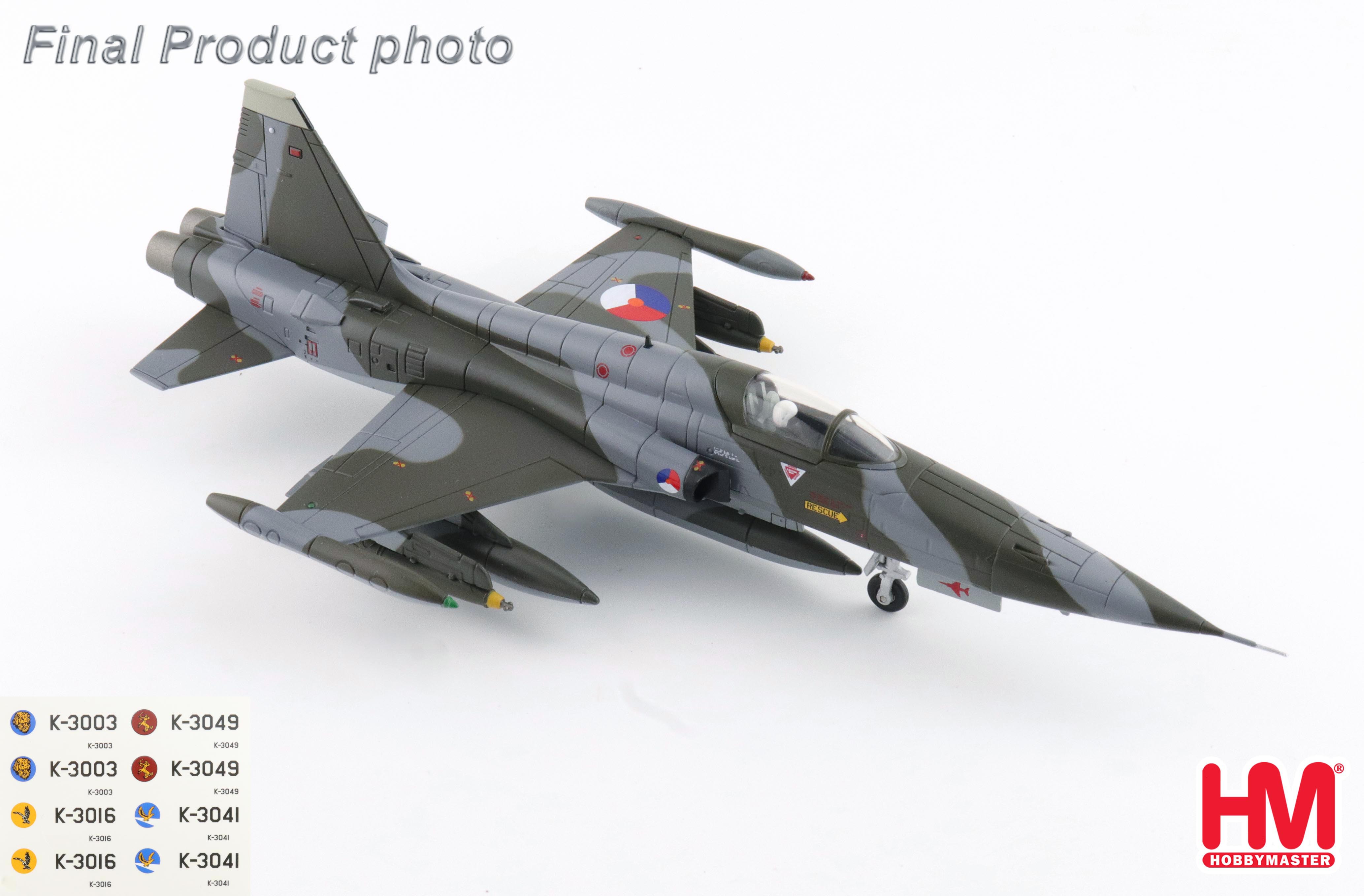 NF-5A Freedom Fighter RNLAF, 1970s (w/ decal for 5 planes)