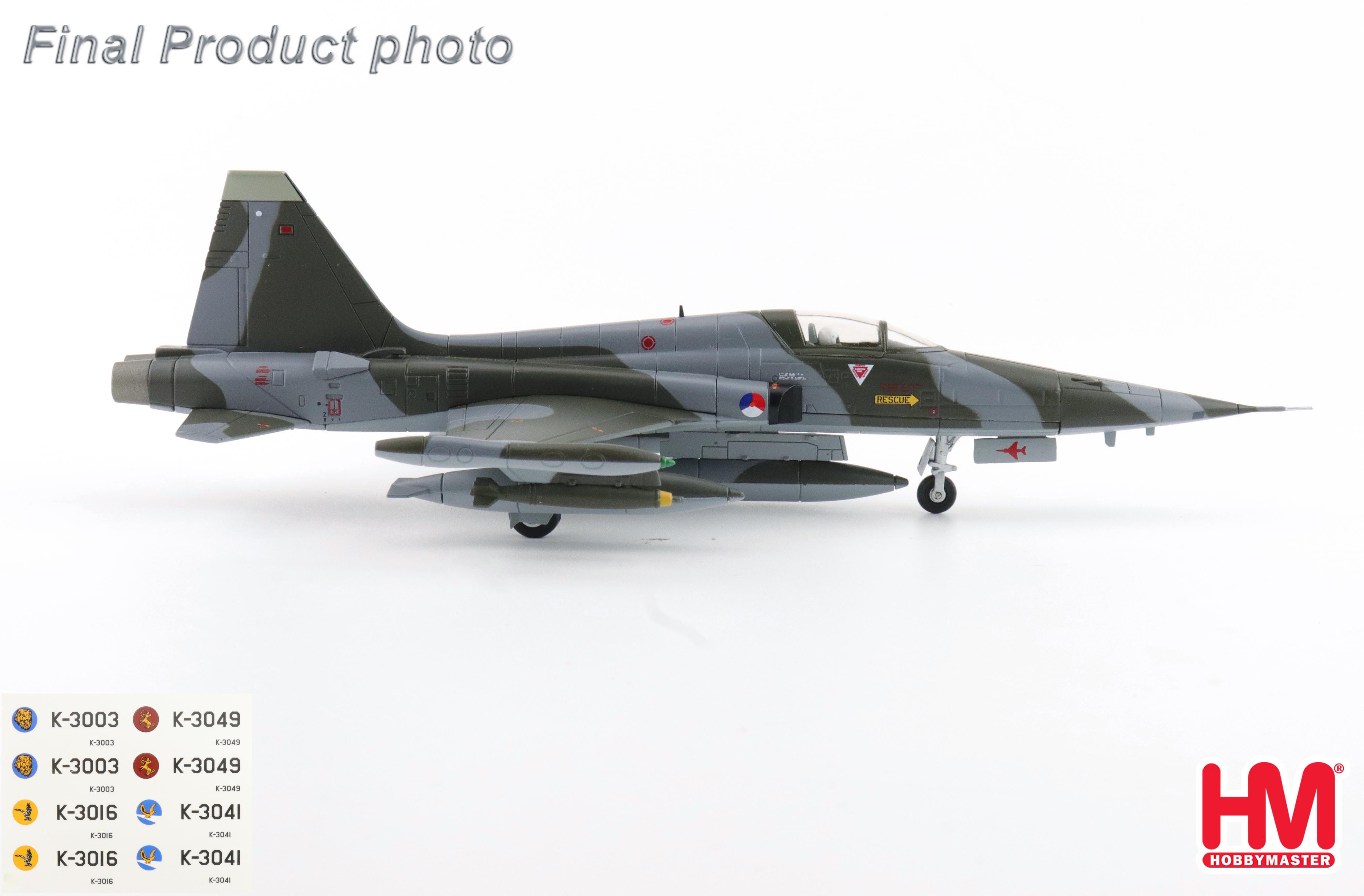 NF-5A Freedom Fighter RNLAF, 1970s (w/ decal for 5 planes)