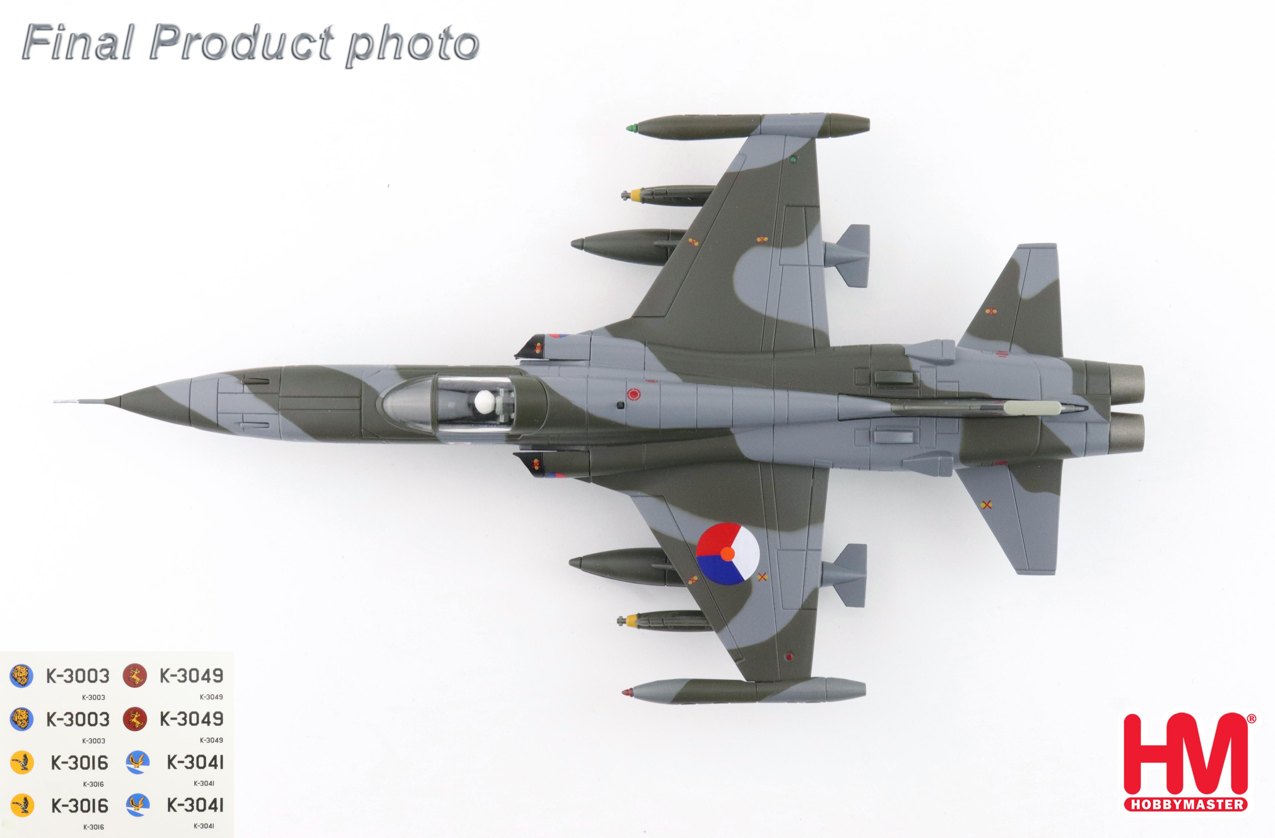 NF-5A Freedom Fighter RNLAF, 1970s (w/ decal for 5 planes)