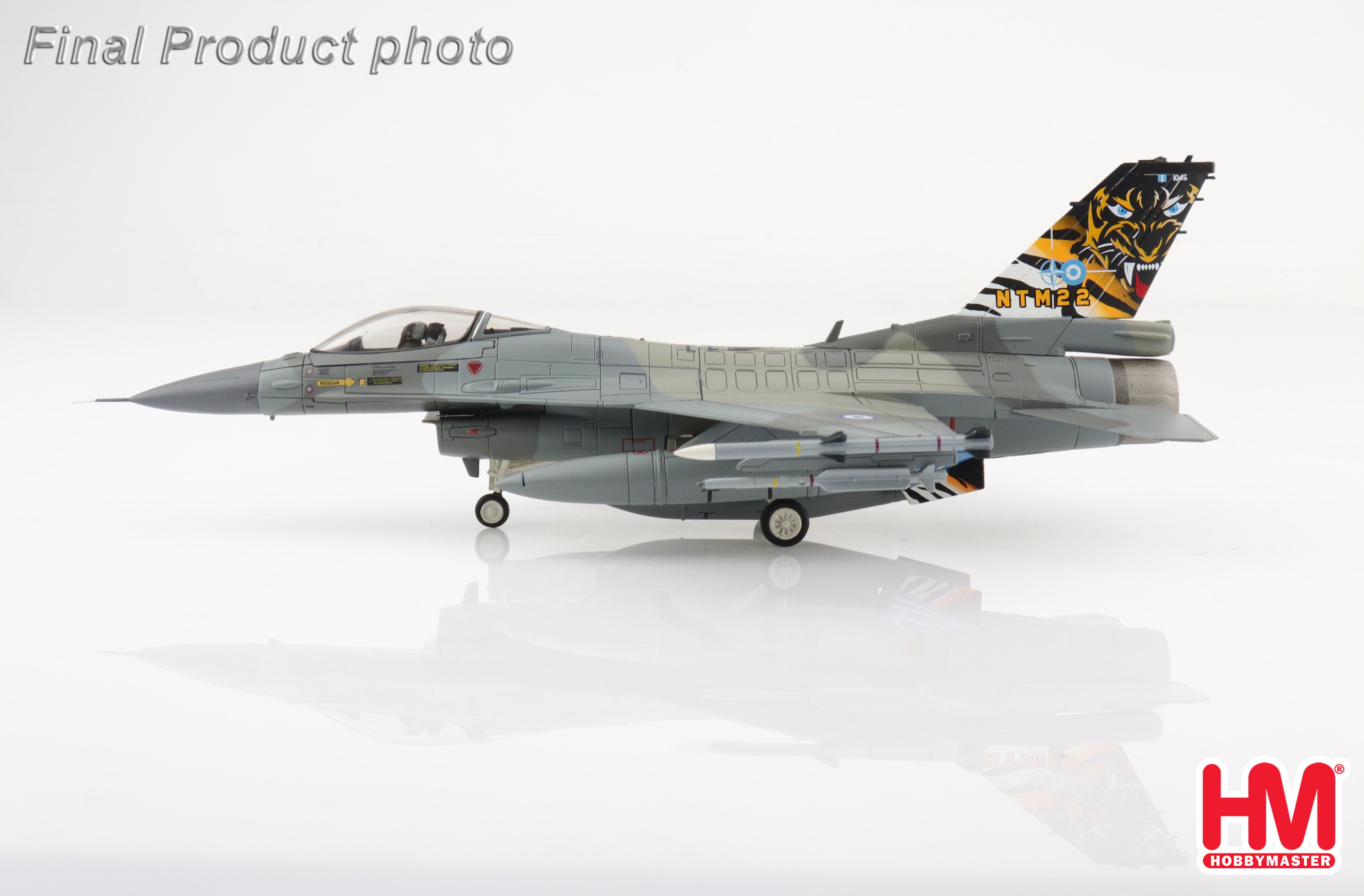 Modellino Aereo Hobby Master HA6628 Eurofighter Typhoon Austrian Air Force Tiger Meet 2023 1:72