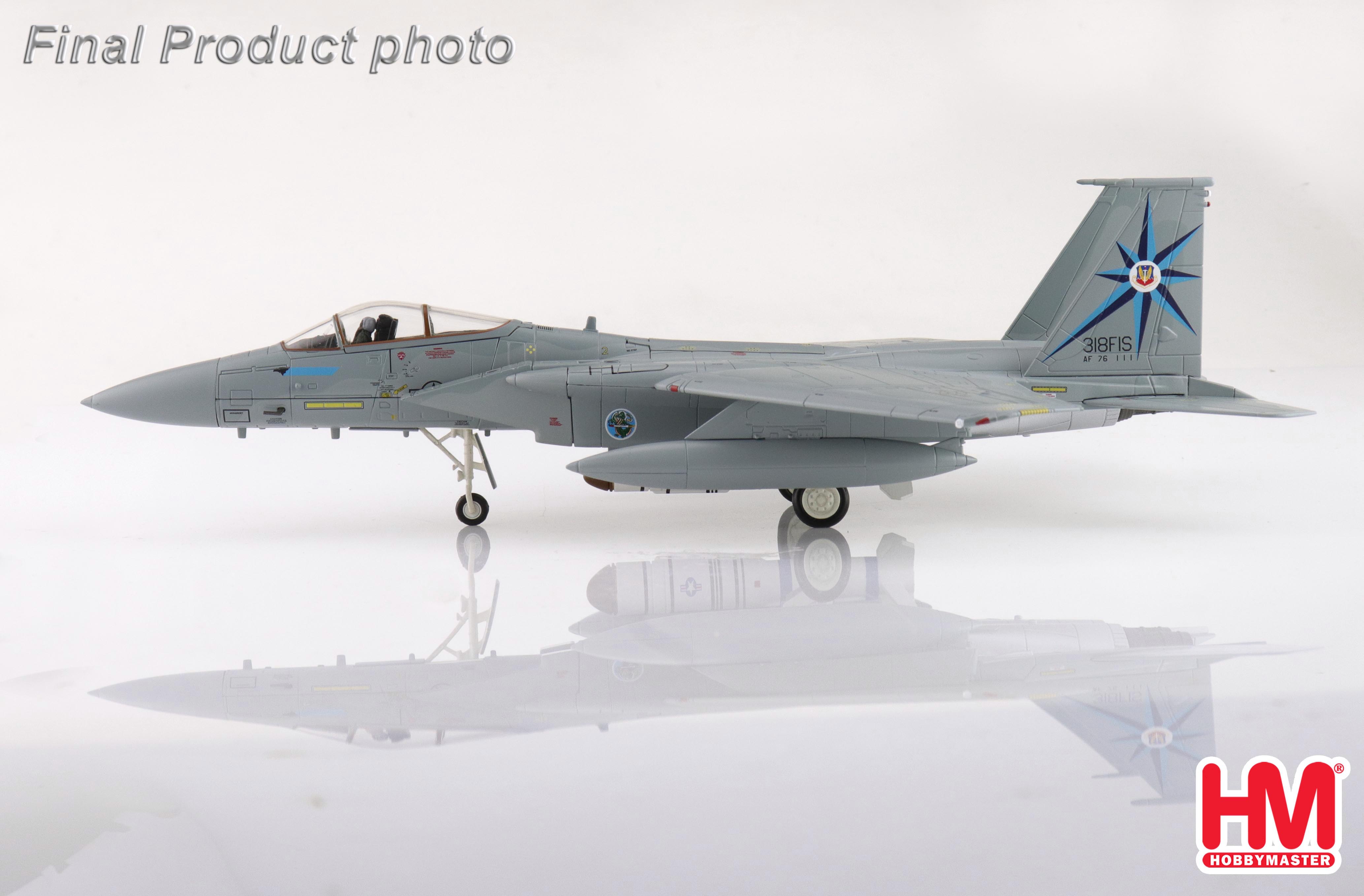 F-15A Eagle 76-0111, 318th FIS, USAF (with ASM-135 missile)