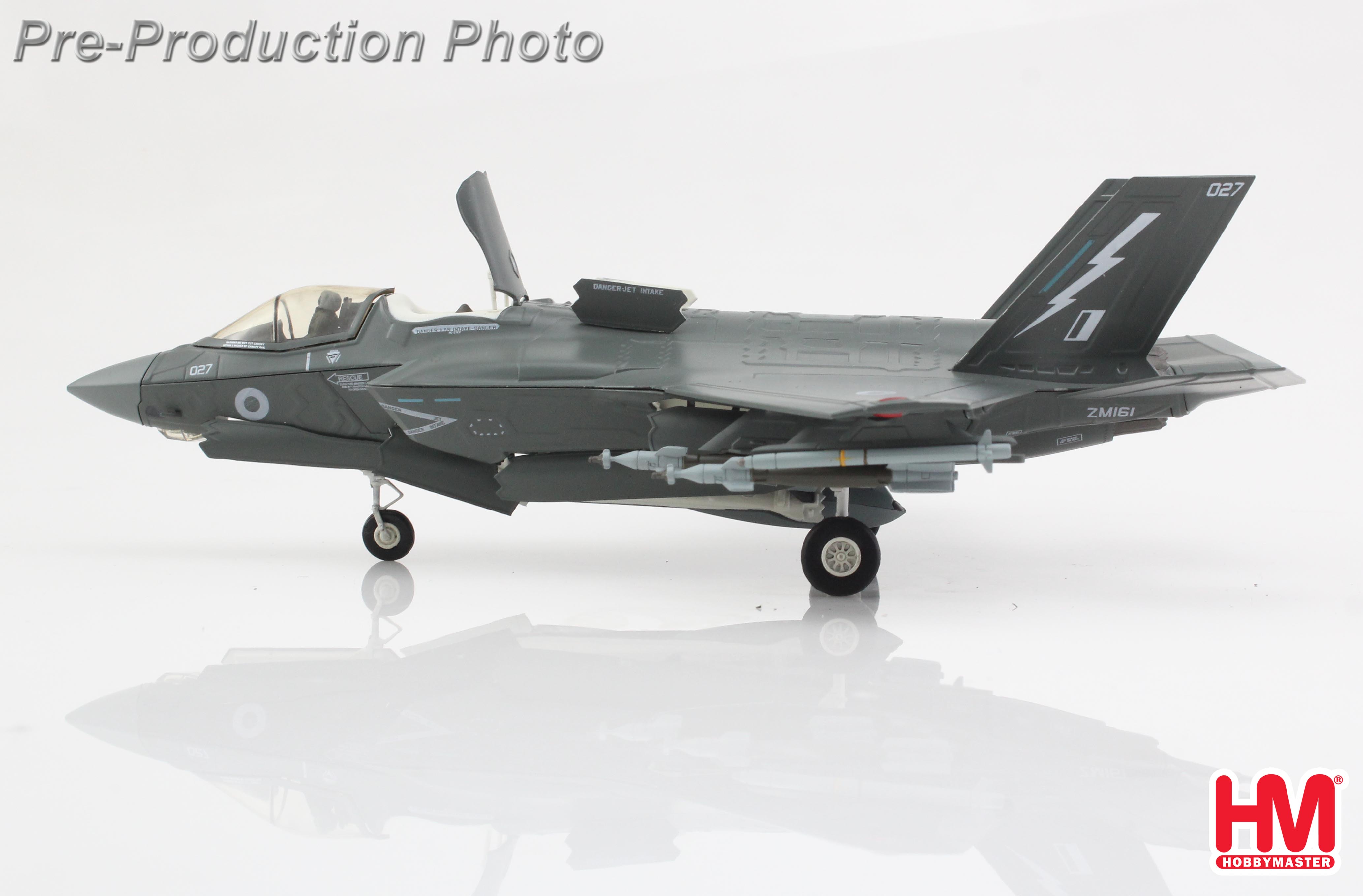 F-35B Lightning II ZM-161, Royal Air Force (beast mode, 2 x meteor ...