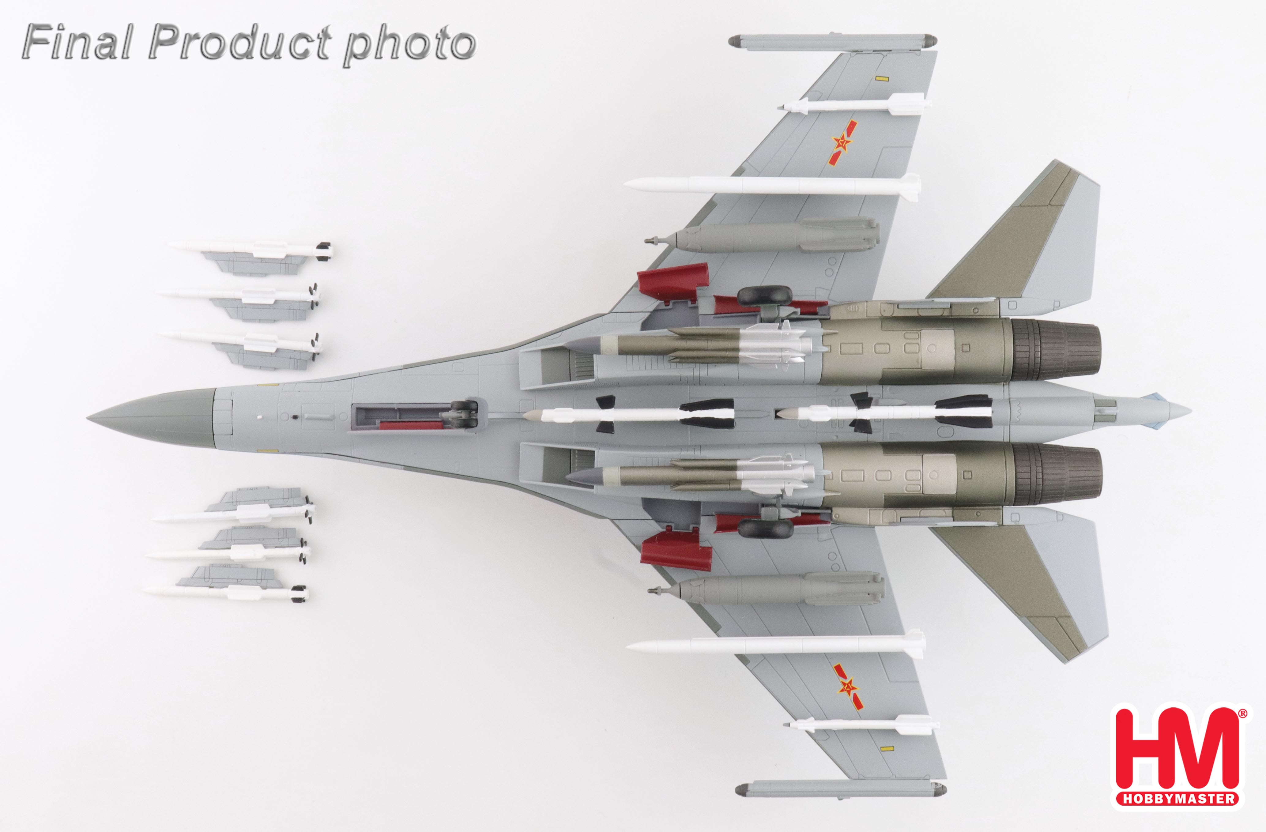 Su-35S Flanker E 61271, PLAAF, China (w/ 2 x PL-17, 4 x R-77M)