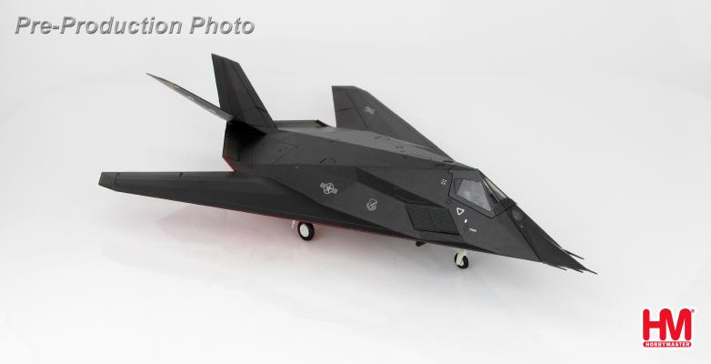 Stealth Fighter F-117A Nighthawk 84-0809 USAF in 1:72 scale by Hobby Master