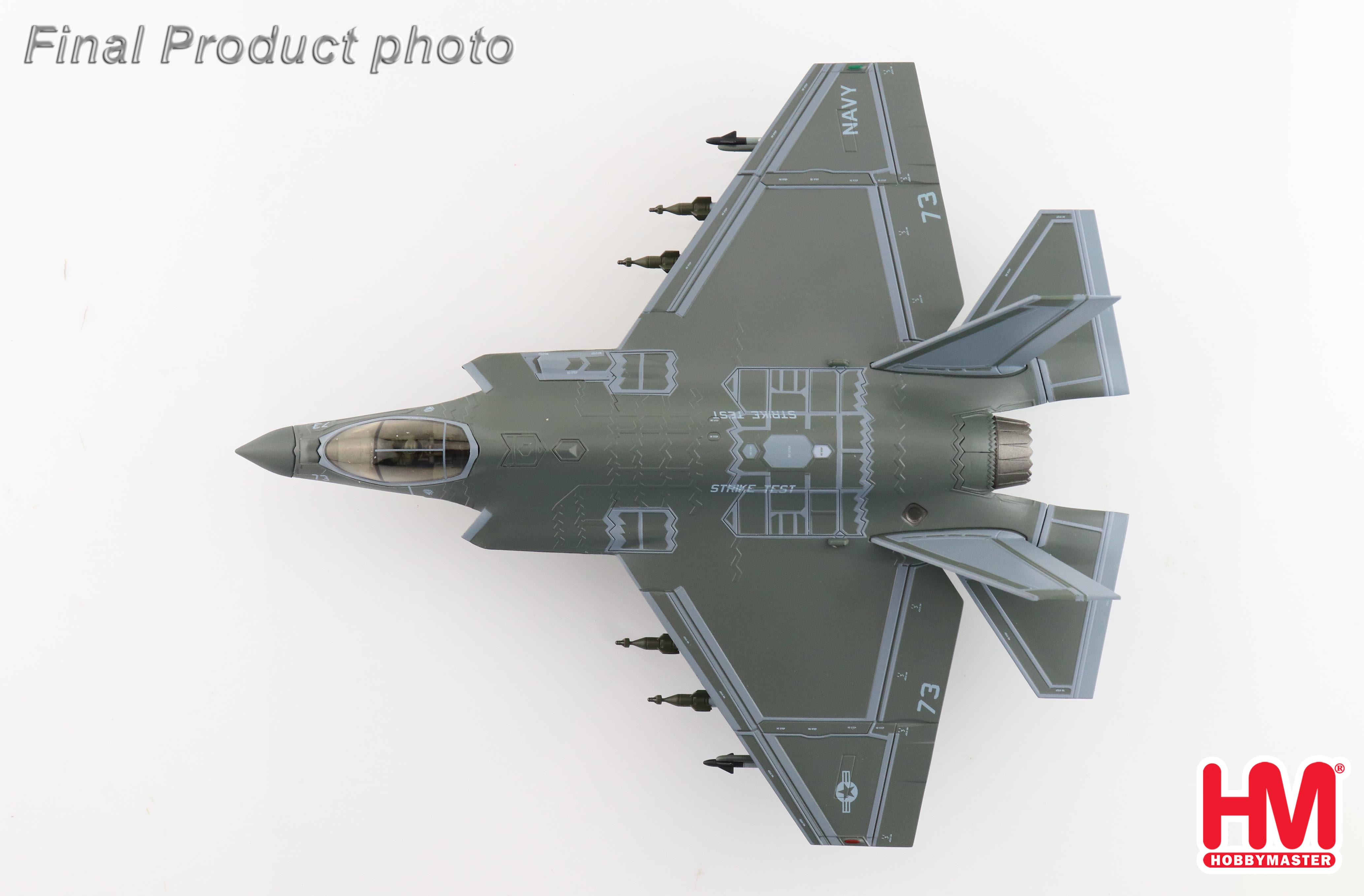 Hobby Master HA6209, F-35C Lightning II CF-03, VX-23, NAS Pax River, 2016, Scala 1:72