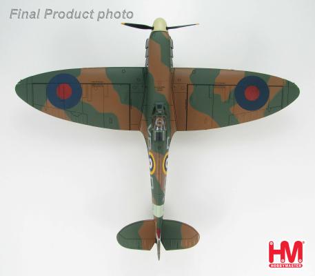 Maquette Spitfire Mk II RAF Bill Dunn - Hobbymaster 1/48 HA7803 - Occasion