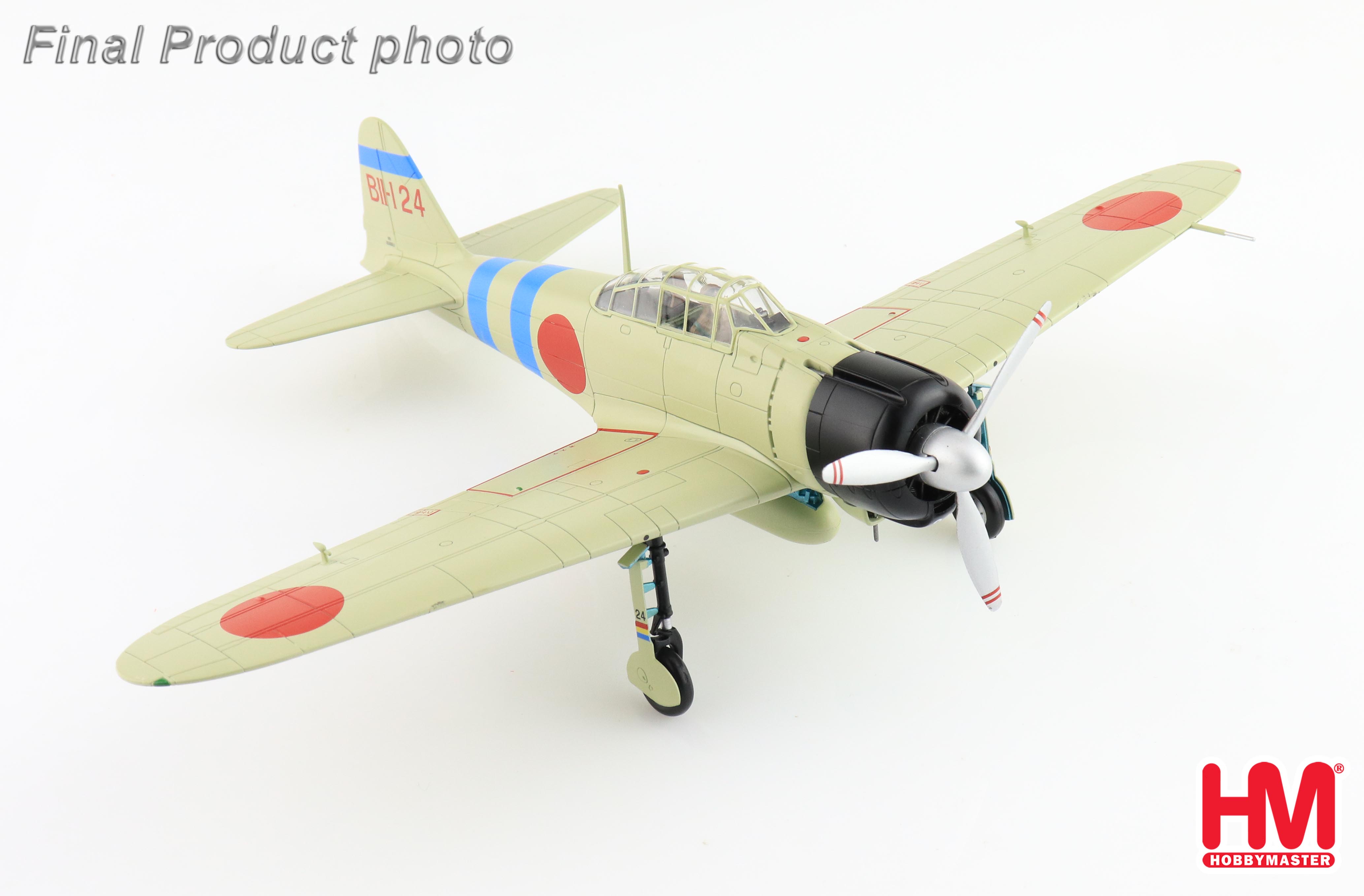 Japan A6M2 ZeroType 21 BII-124, PO 1st Class Tsugio Matsuyama, Carrier ...