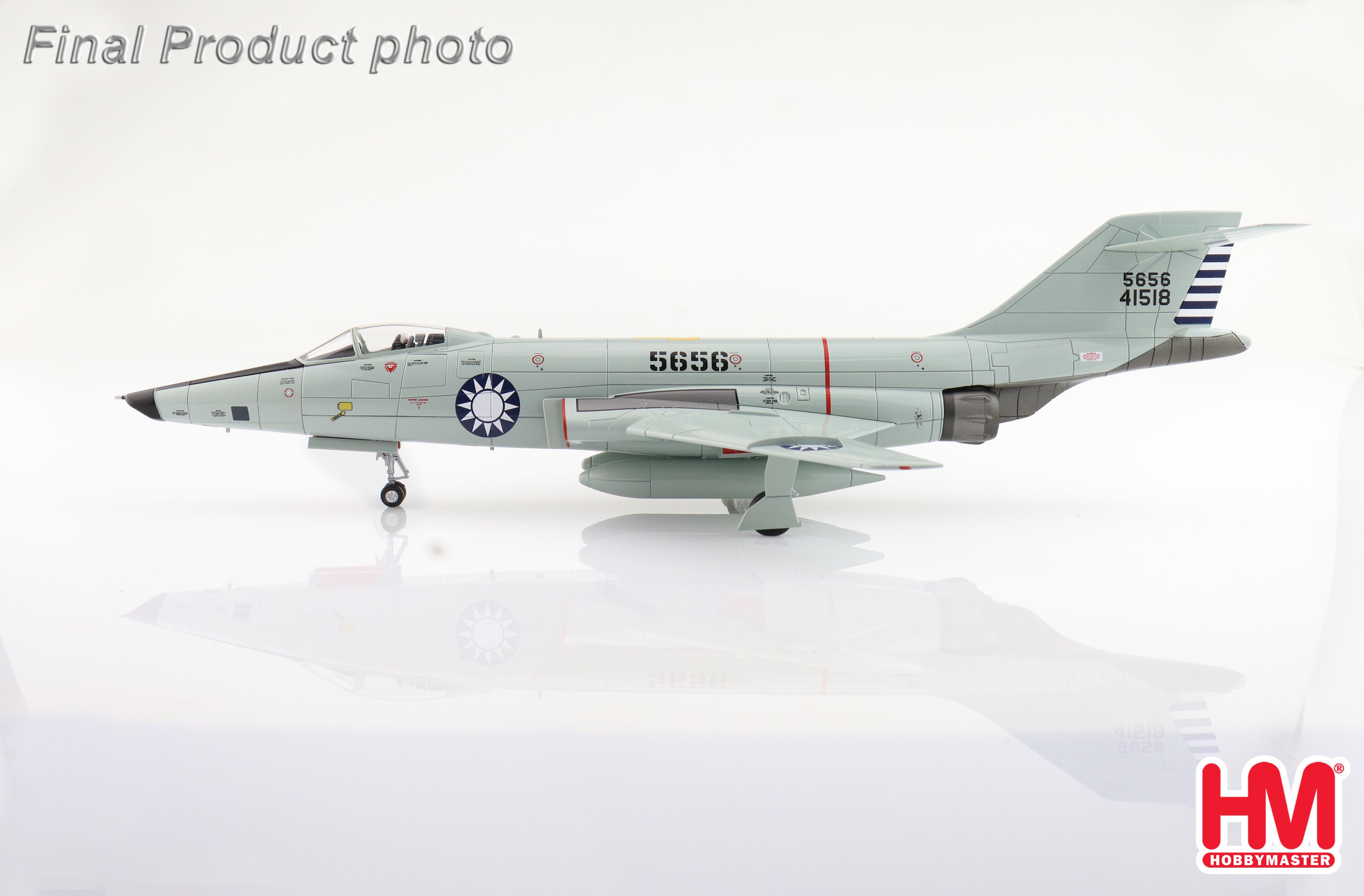 McDonnell RF-101A Voodoo 5656, flown by Lt. Col. Chang Yu-pao, 4th TRS ...