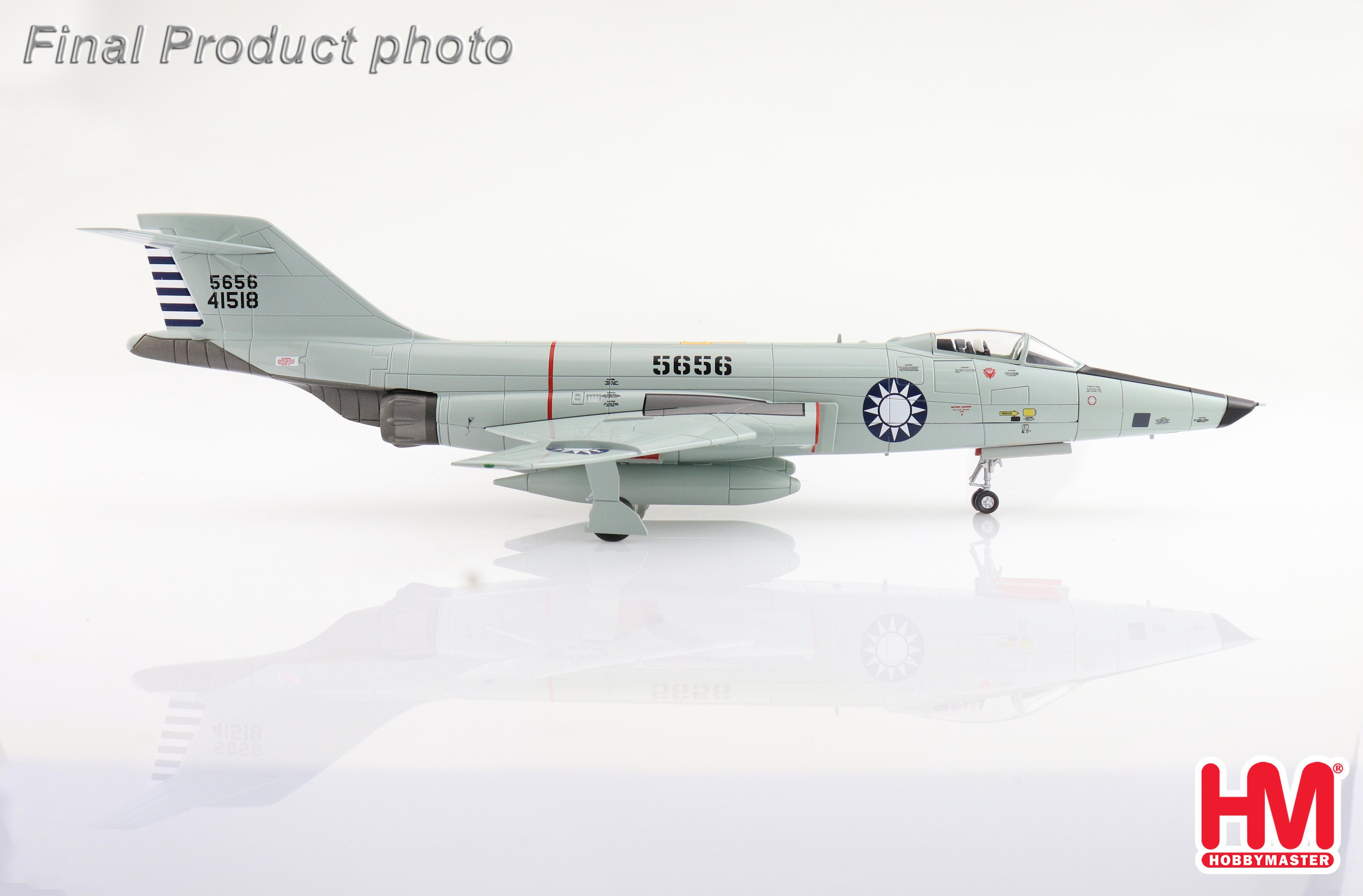 McDonnell RF-101A Voodoo 5656, flown by Lt. Col. Chang Yu-pao, 4th TRS ...